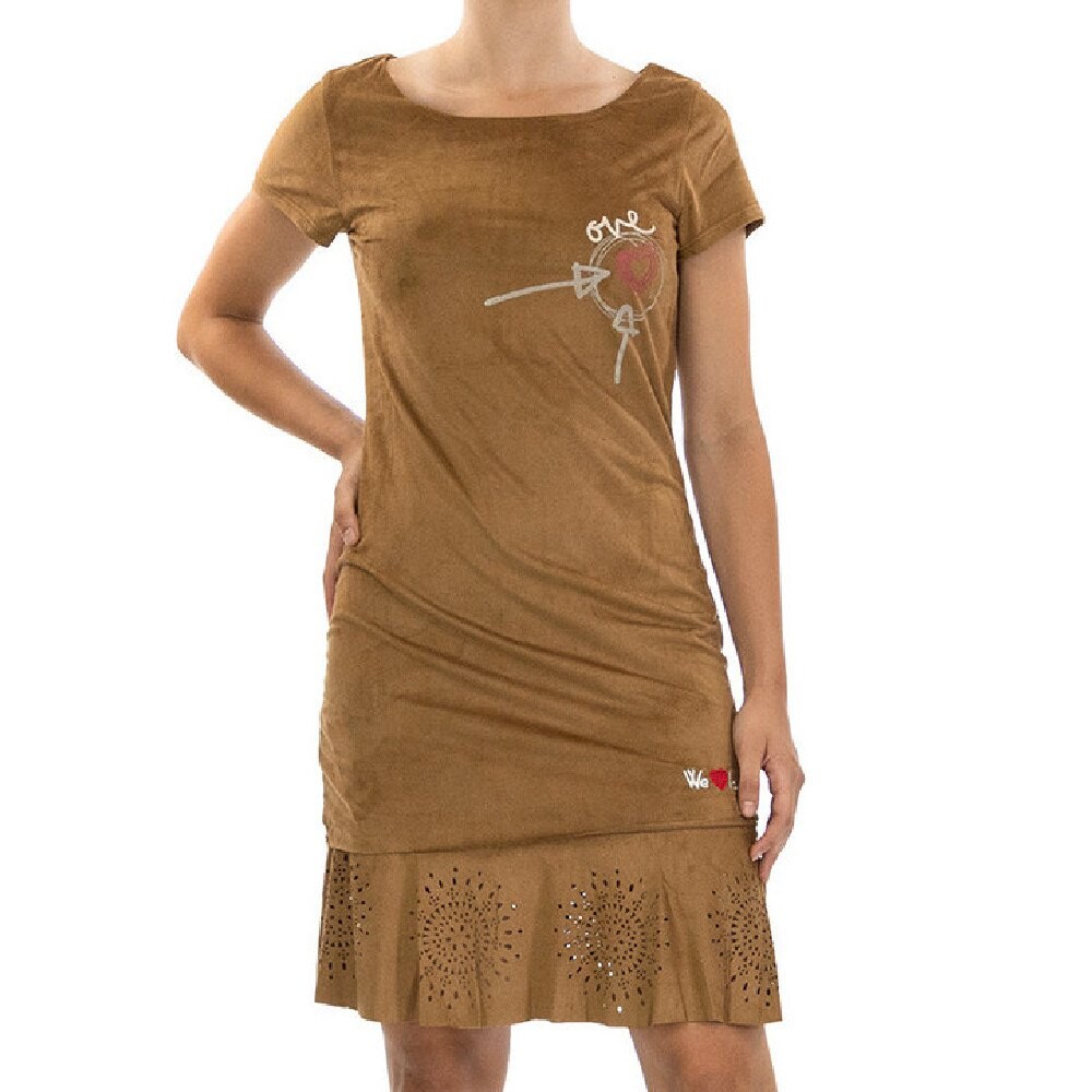 

Платье Desigual Demi, коричневый