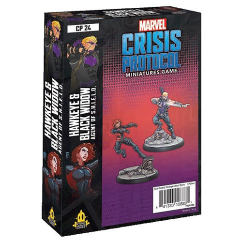 

Настольная игра Crisis Protocol: Hawkeye And Black Widow Fantasy Flight Games