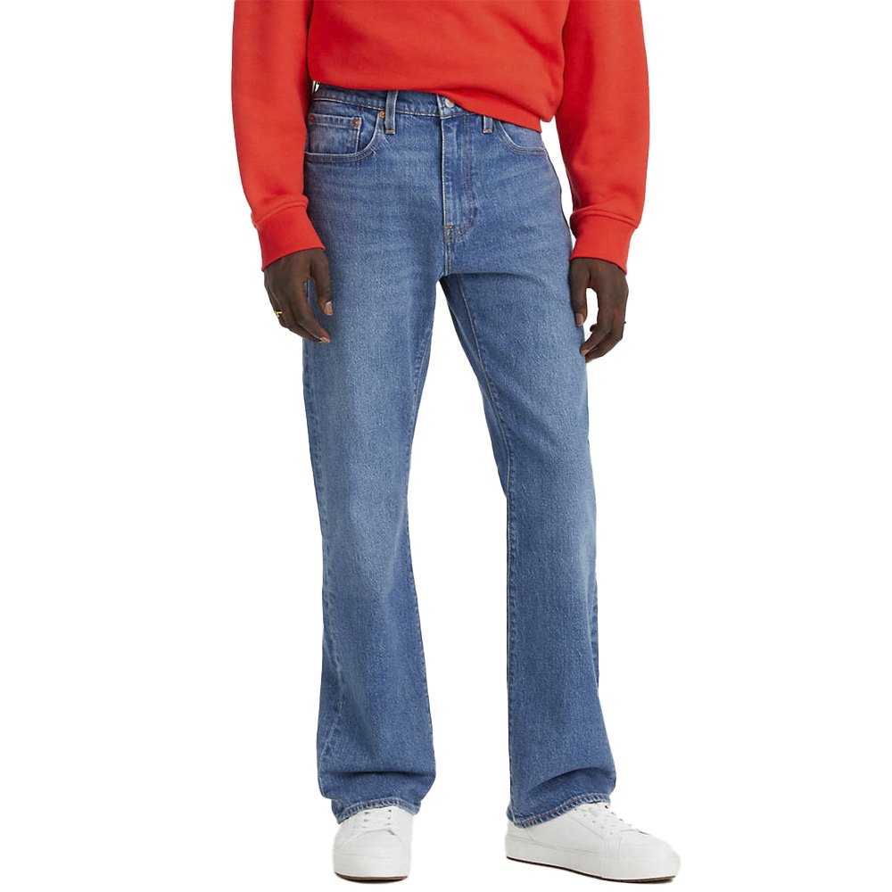Джинсы Levi´s 527 Slim Boot Cut, синий джинсы levi´s superlow boot коричневый