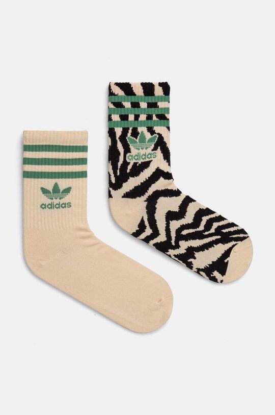 

Две пары носков X Farm Rio adidas Originals, бежевый