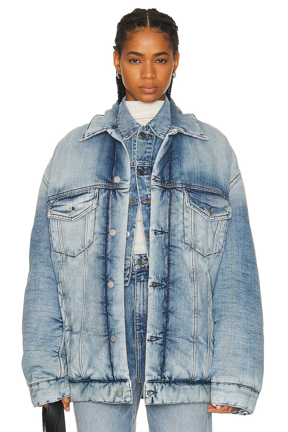 

Куртка Acne Studios Soft Padded, цвет Light Blue