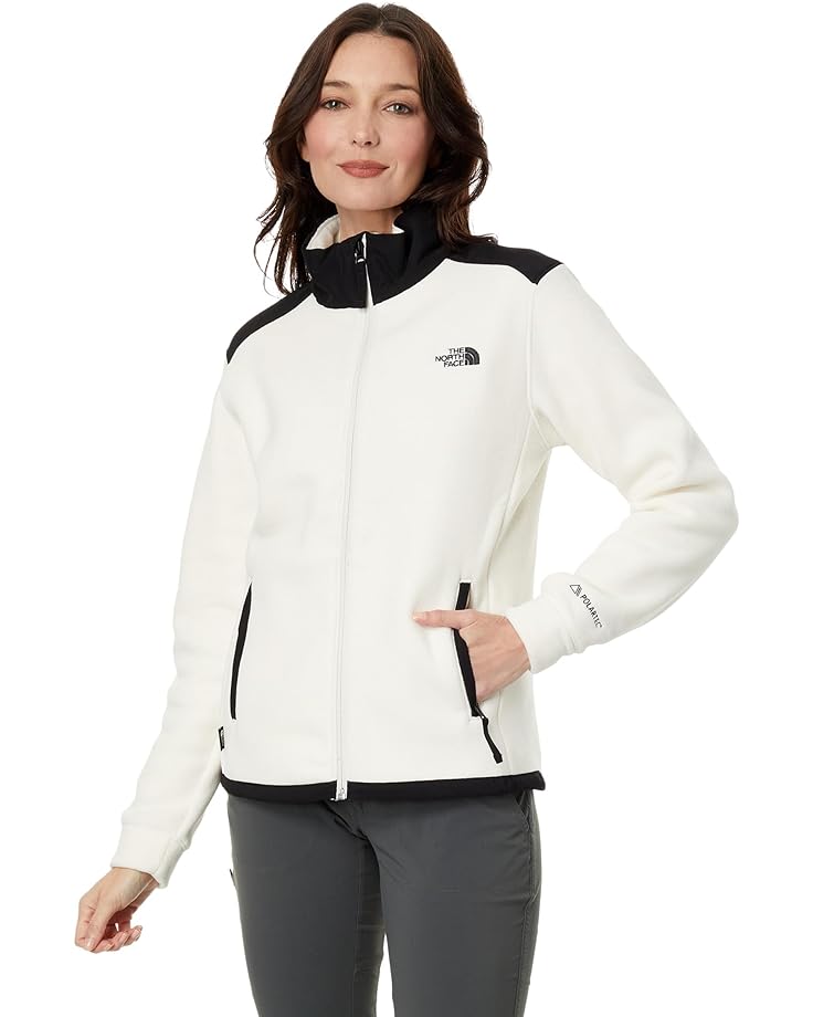 Куртка The North Face Alpine Polartec 200 Full Zip, цвет Gardenia White/TNF Black
