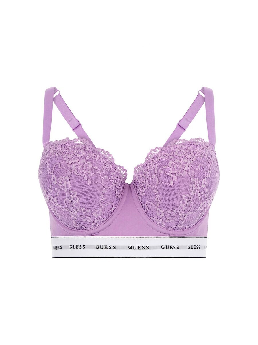 

Бюстгальтер GUESS Balconette Bra Belle, фиолетовый