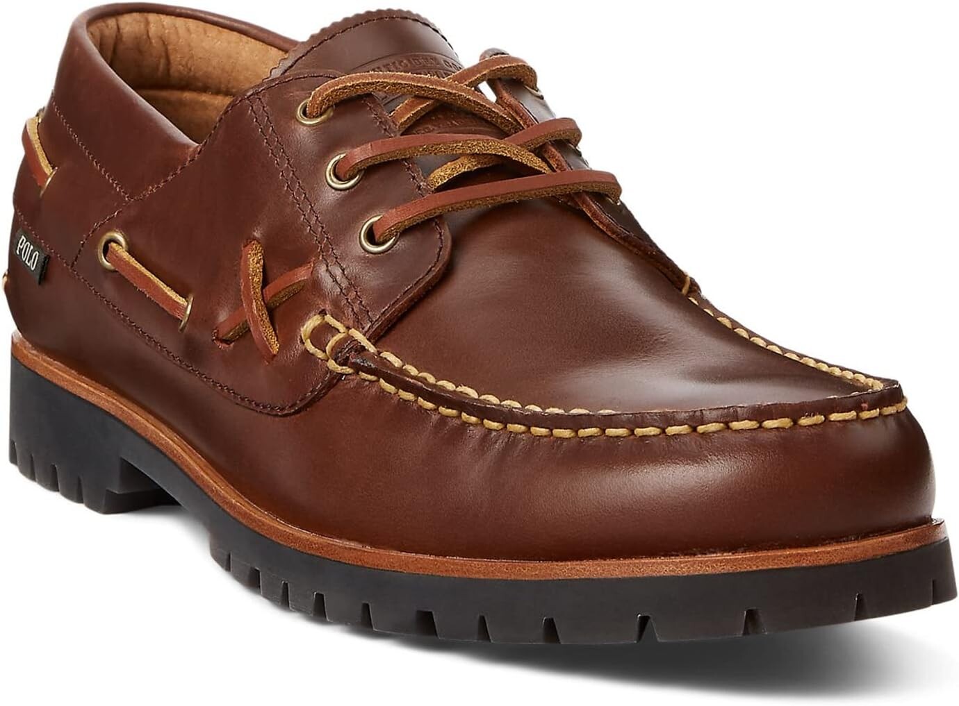 

Топсайдеры Ranger Deck Polo Ralph Lauren, цвет Chocolate Brown