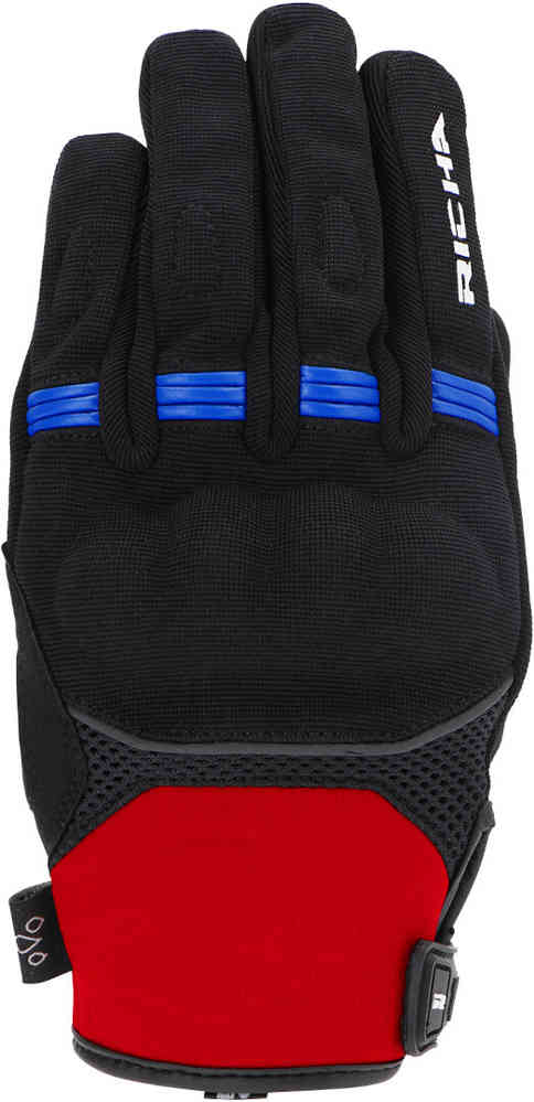 Водонепроницаемые мотоциклетные перчатки Scope Richa, черный/красный/синий цена и фото