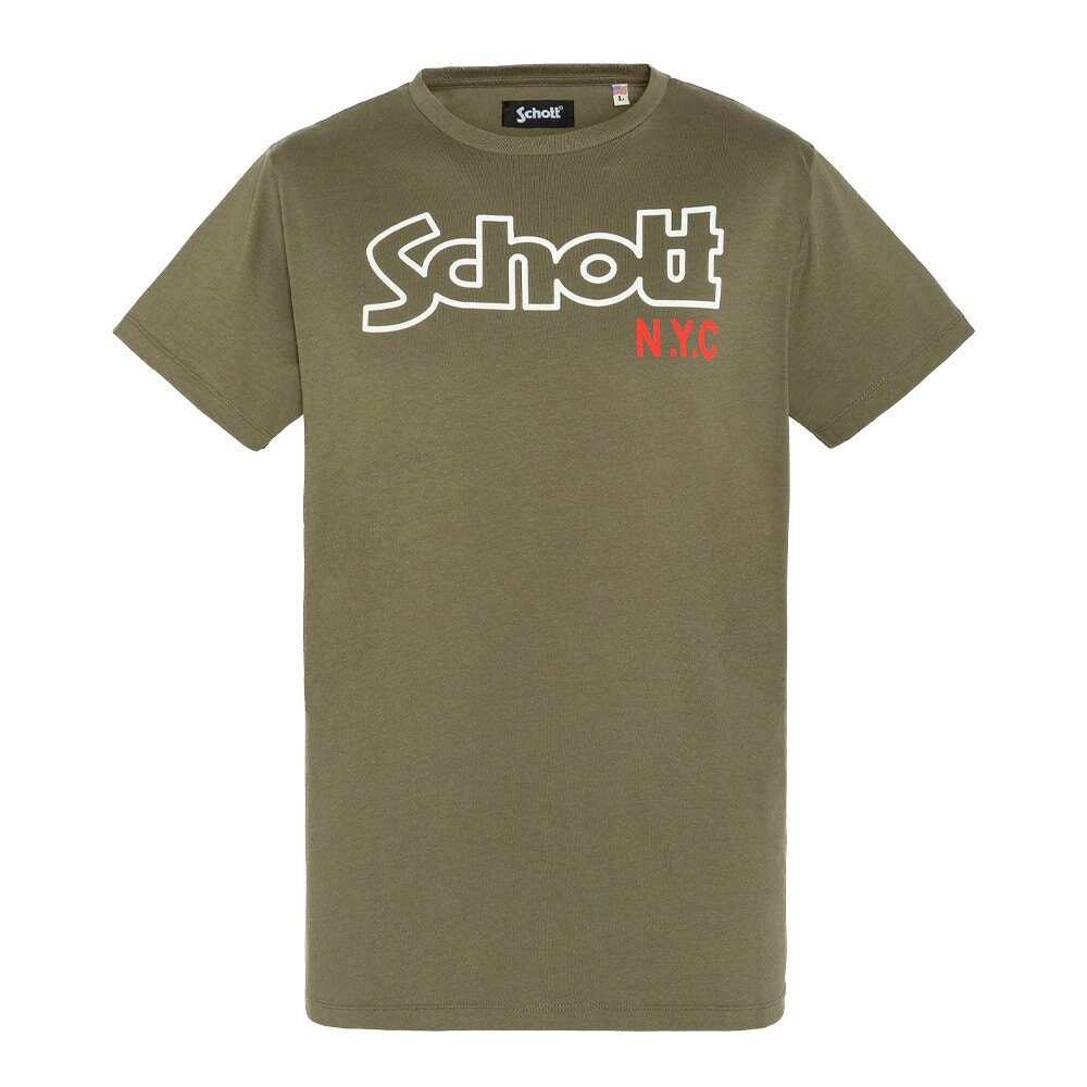 

Футболка Schott Vintage, зеленый