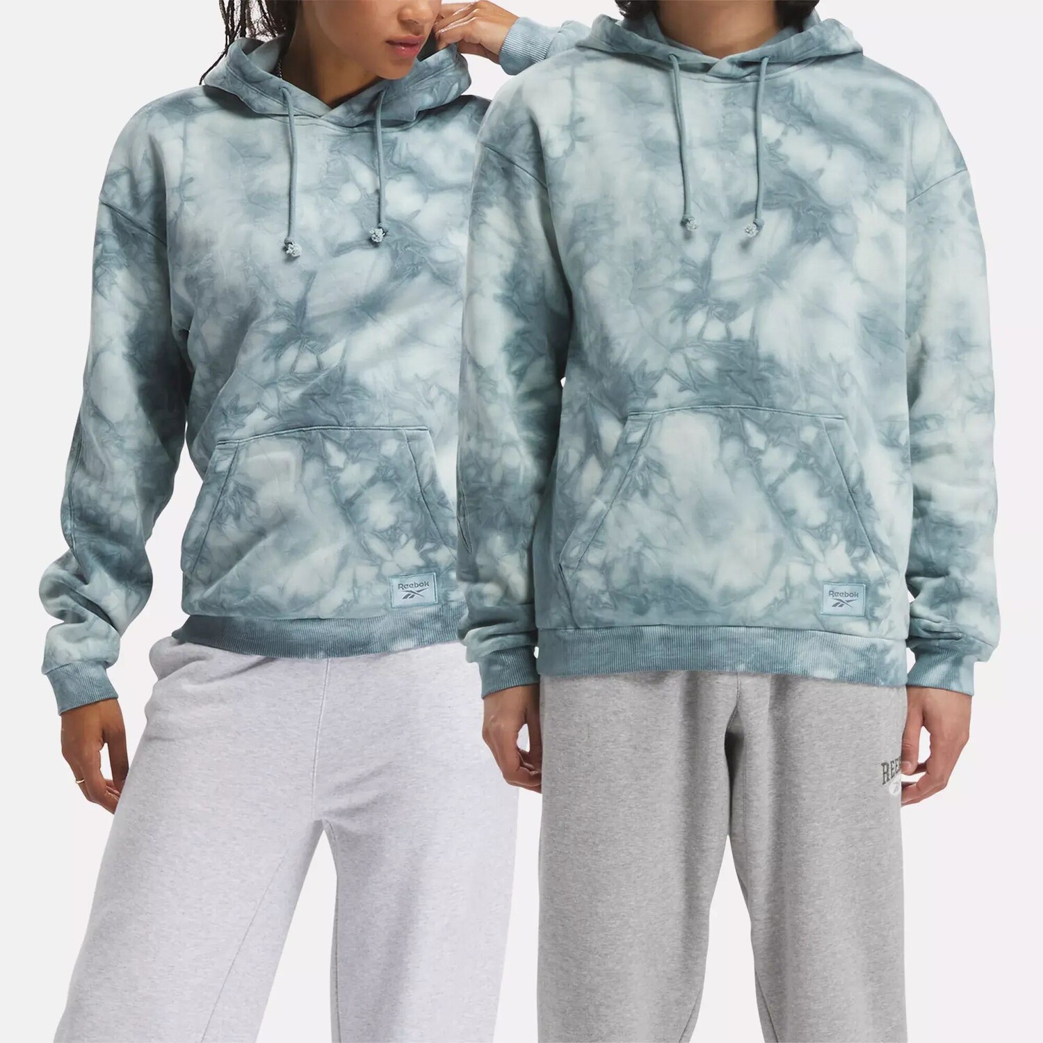 

Толстовка Classics Natural Dye Marble Reebok, синий
