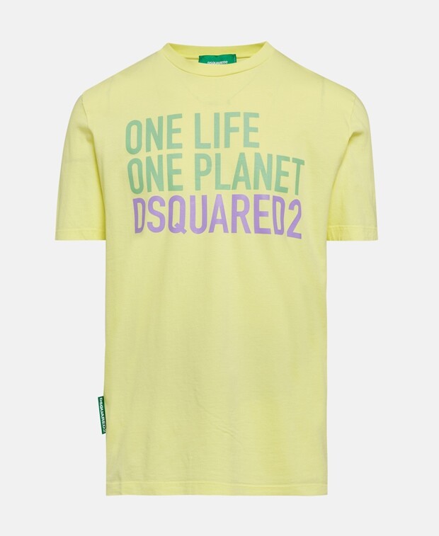 

Футболка Dsquared2, зеленое яблоко