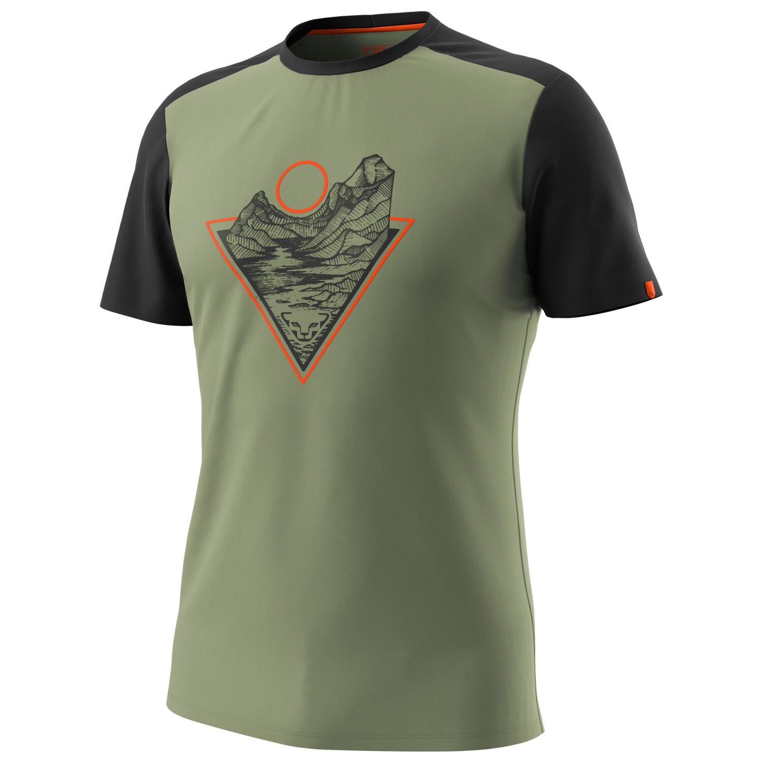 

Функциональная рубашка Dynafit Transalper Light S/S Tee, цвет Sage/0910 Fjord