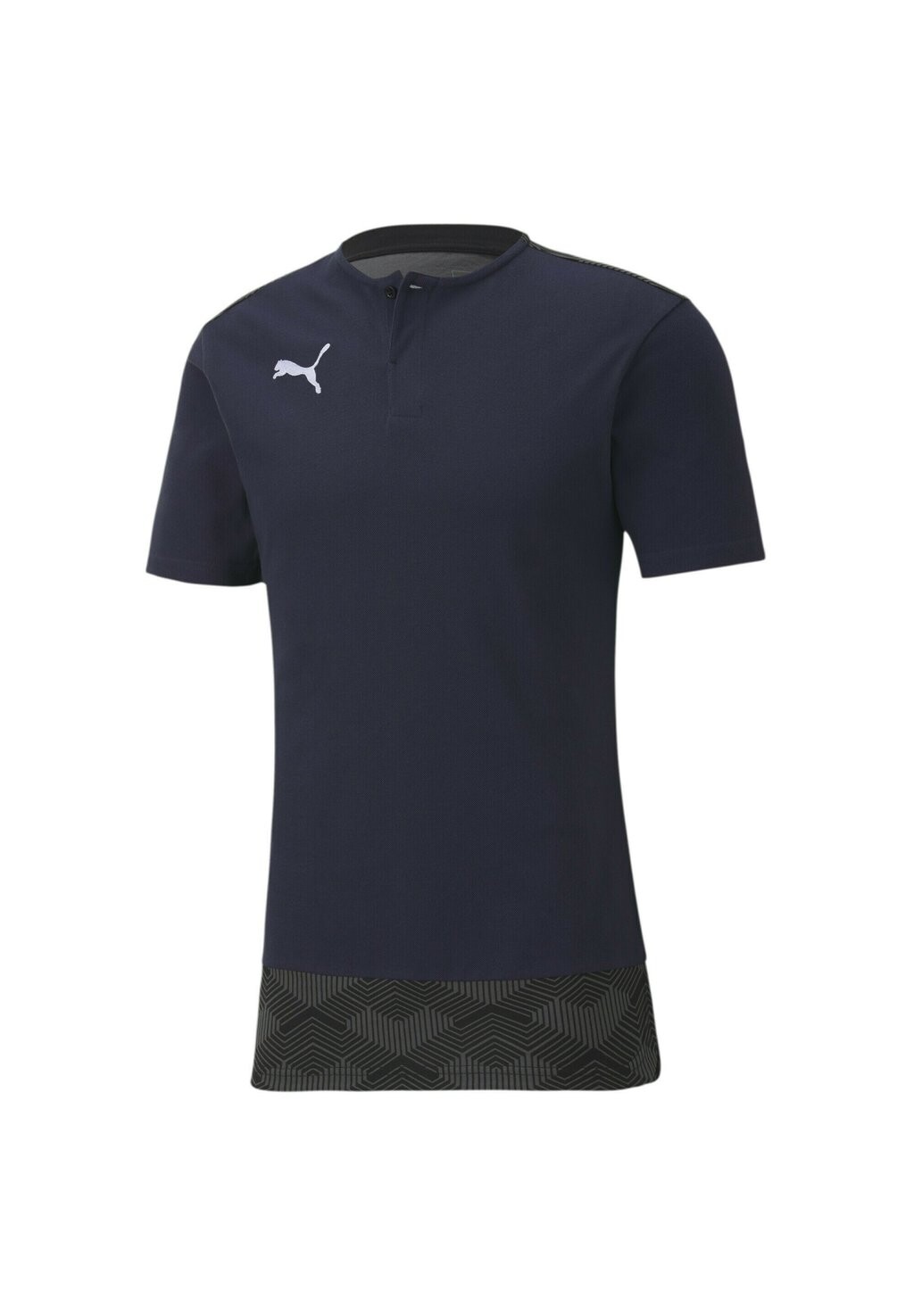 

Футболка с принтом Puma, темно-синяя