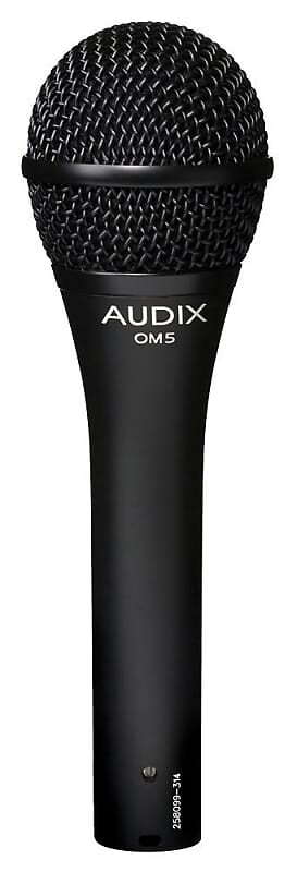 

Динамический микрофон Audix OM5 Handheld Hypercardioid Dynamic Vocal Microphone