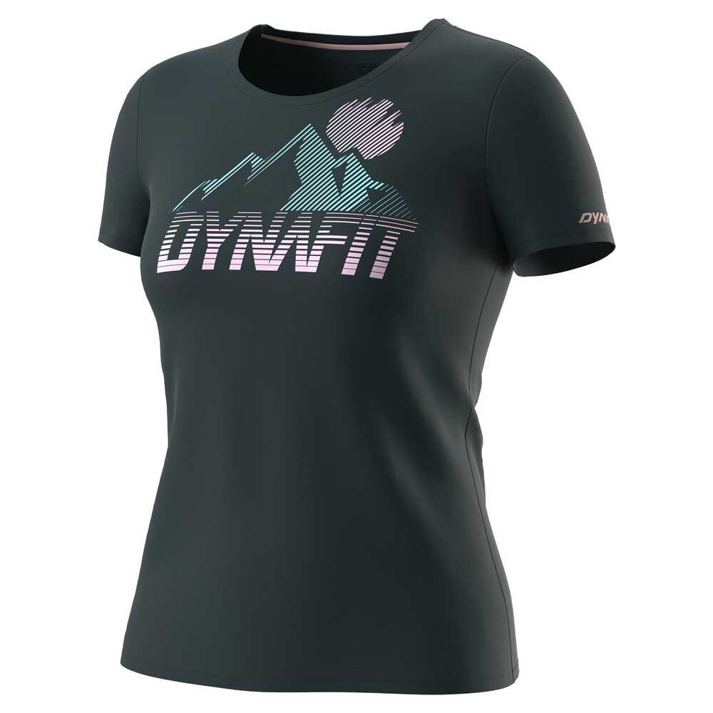 

Футболка с коротким рукавом Dynafit Transalper Graphic, черный