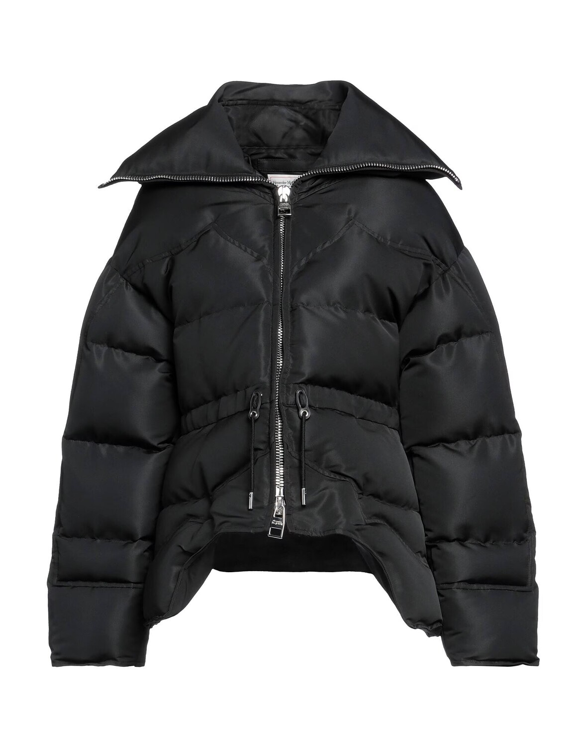 

Пуховик Alexander Mcqueen, черный