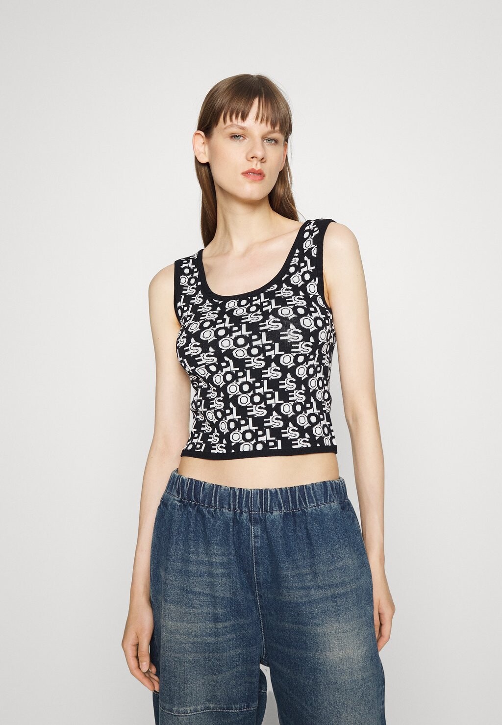 

Топ The Kooples, черно-белый