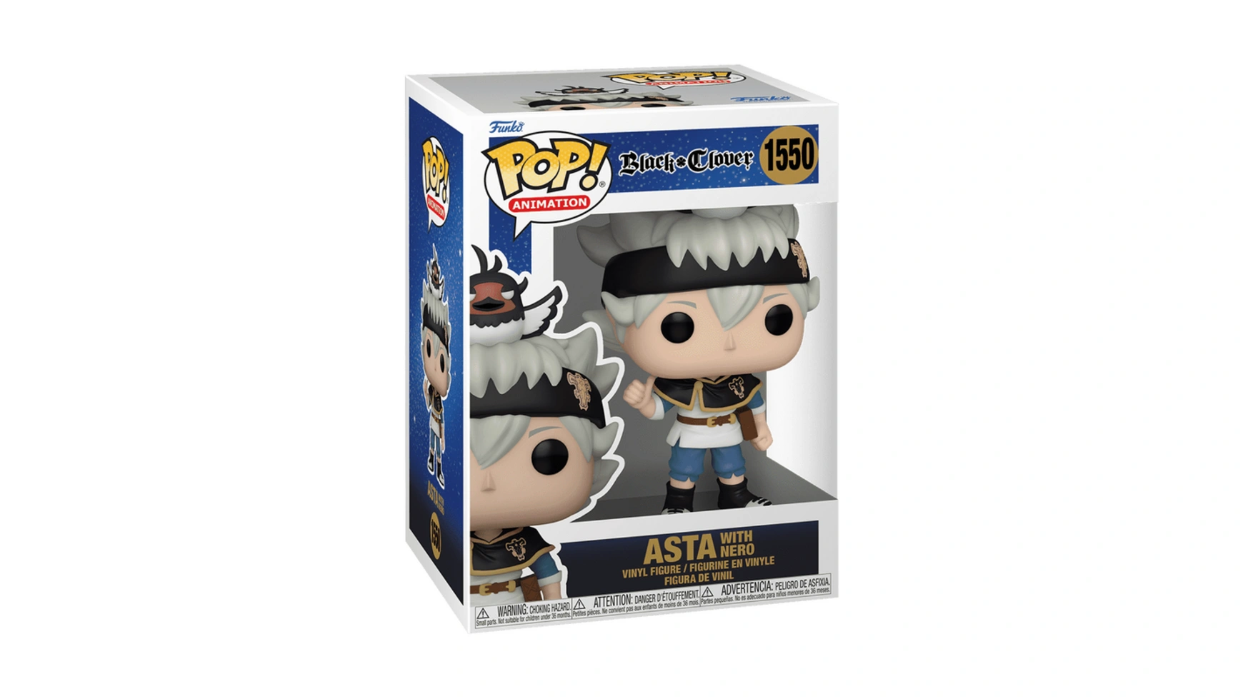 Funko - Pop! Черный клевер Аста с винилом Nero – заказать с доставкой из-за  рубежа через онлайн-сервис «CDEK.Shopping»