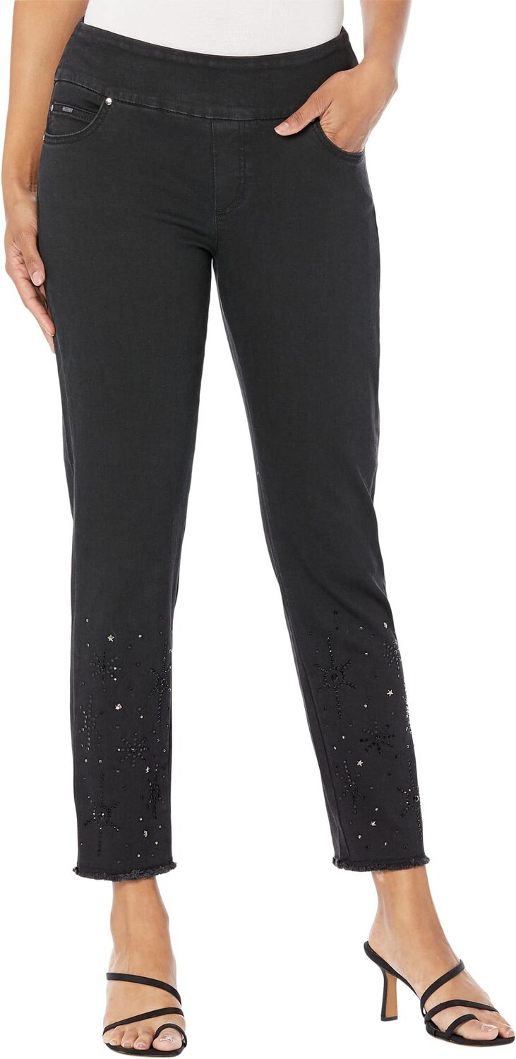 

Джинсы Betty Slim Ankle Pants with Embellishment Lisette L Montreal, черный
