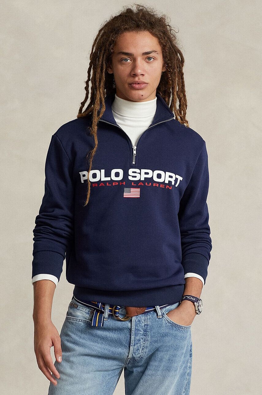 

Толстовка Polo Ralph Lauren, темно-синий
