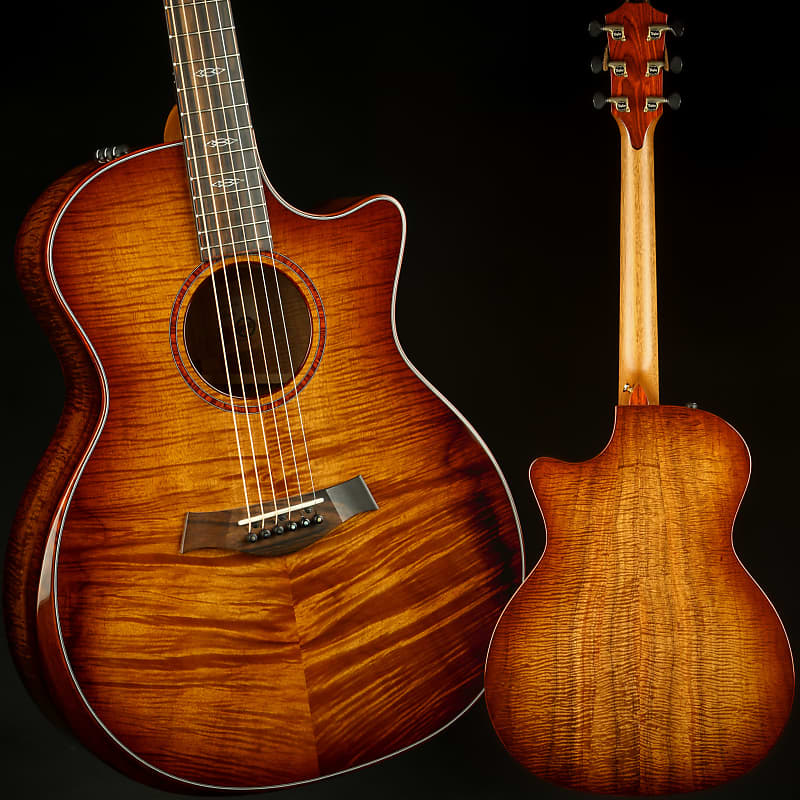 Акустическая гитара Taylor Custom GA - Master Hawaiian Koa акустическая гитара taylor custom ga hand selected hawaiian koa special