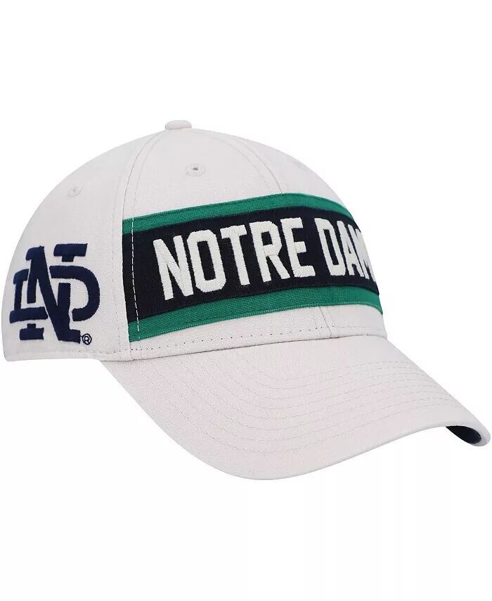 

Мужская кремовая регулируемая кепка Notre Dame Fighting Irish Crossroad MVP '47 Brand, слоновая кость/кремовый