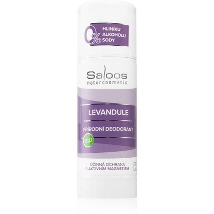 

Saloos Bio Deodorant Lavender 50 мл - Твердый дезодорант