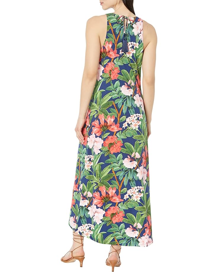 Платье Tommy Bahama Jasmina Faraway Blooms Maxi, цвет Island Navy