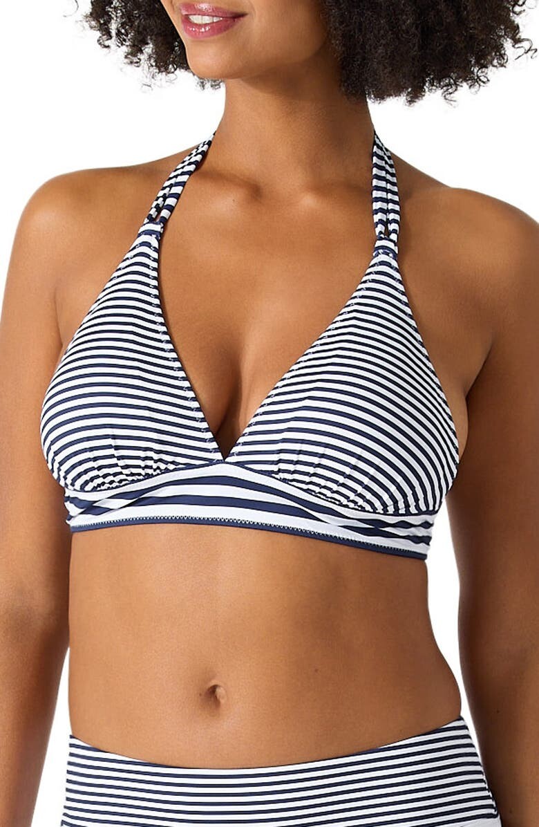 

Двусторонний лиф бикини с лямкой на шее Breaker Bay TOMMY BAHAMA, Коричневый