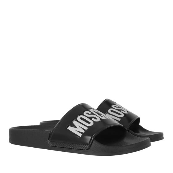 

Сандалии sabotd pool25 pvc logo Moschino, черный