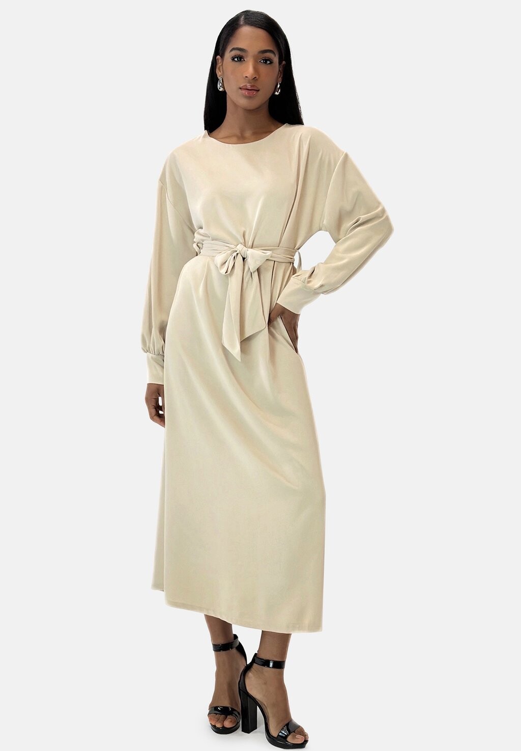 

Платье макси ABAYA ABAYA Elara, цвет beige