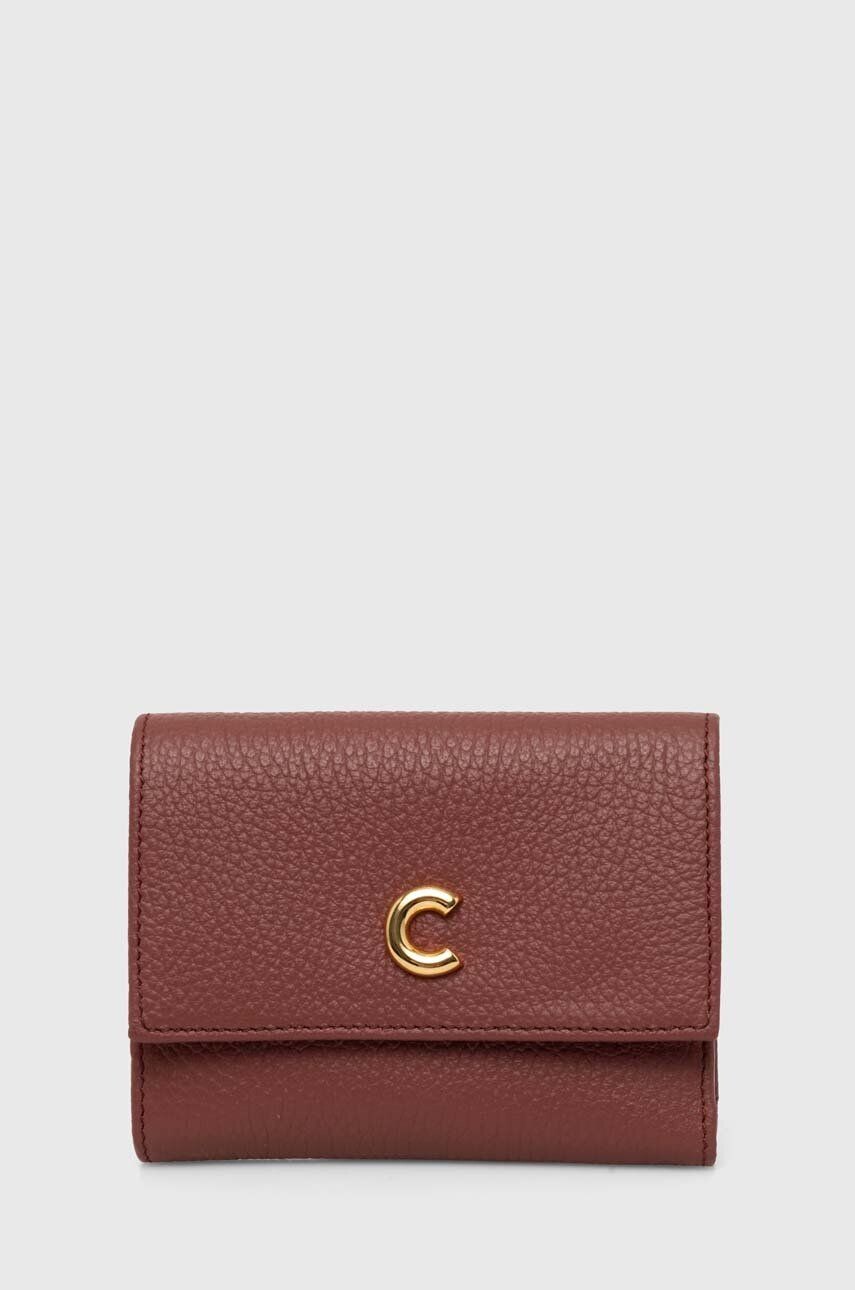 

Кожаный кошелек Coccinelle KELSEY, коричневый