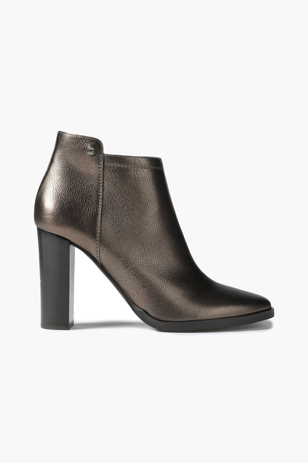 

Ботильоны Hart 95 из фактурной кожи с эффектом металлик JIMMY CHOO, бронзовый