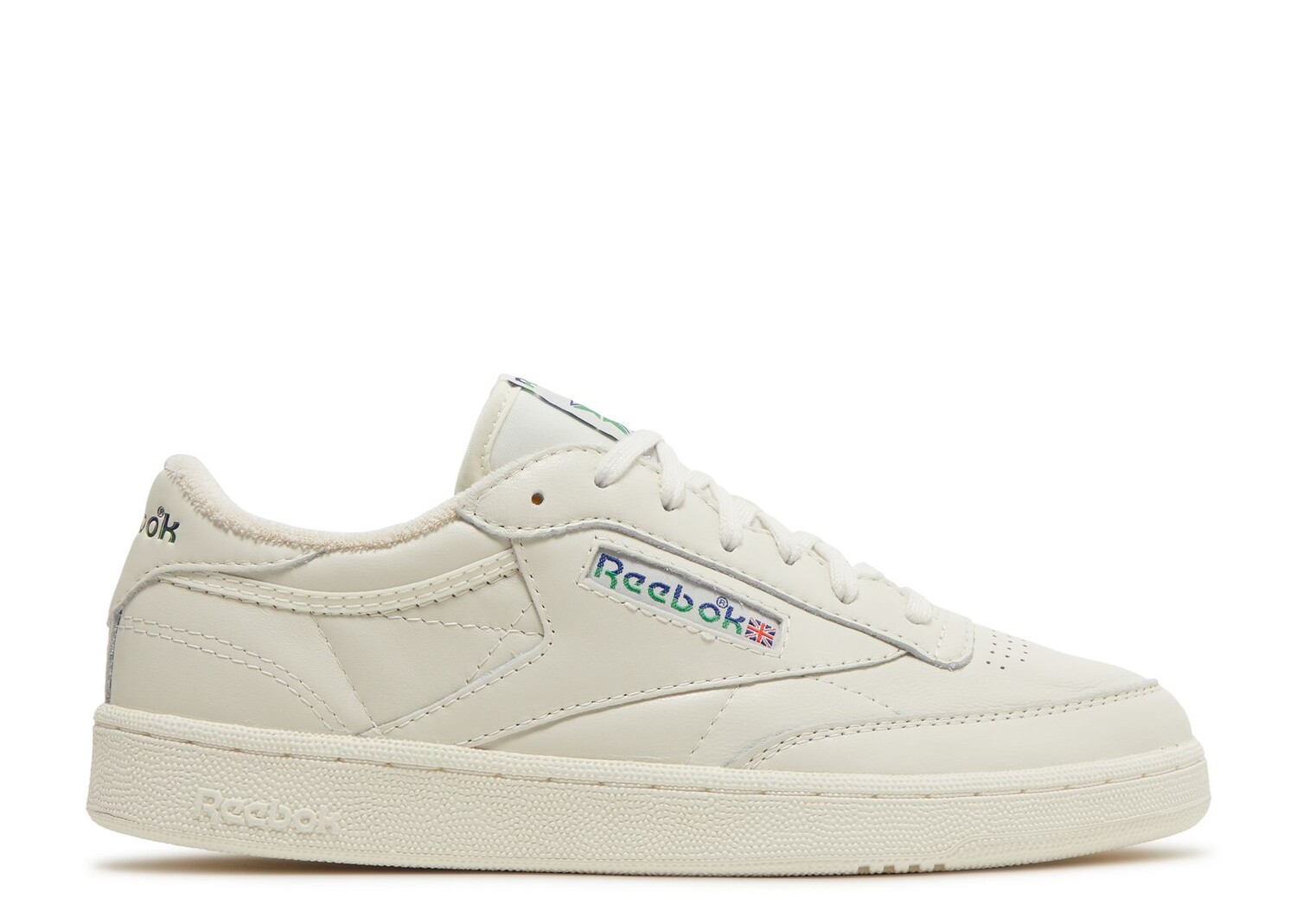 

Кроссовки Reebok Club C 85 Vintage 'Split Logo - Cobalt Green', белый