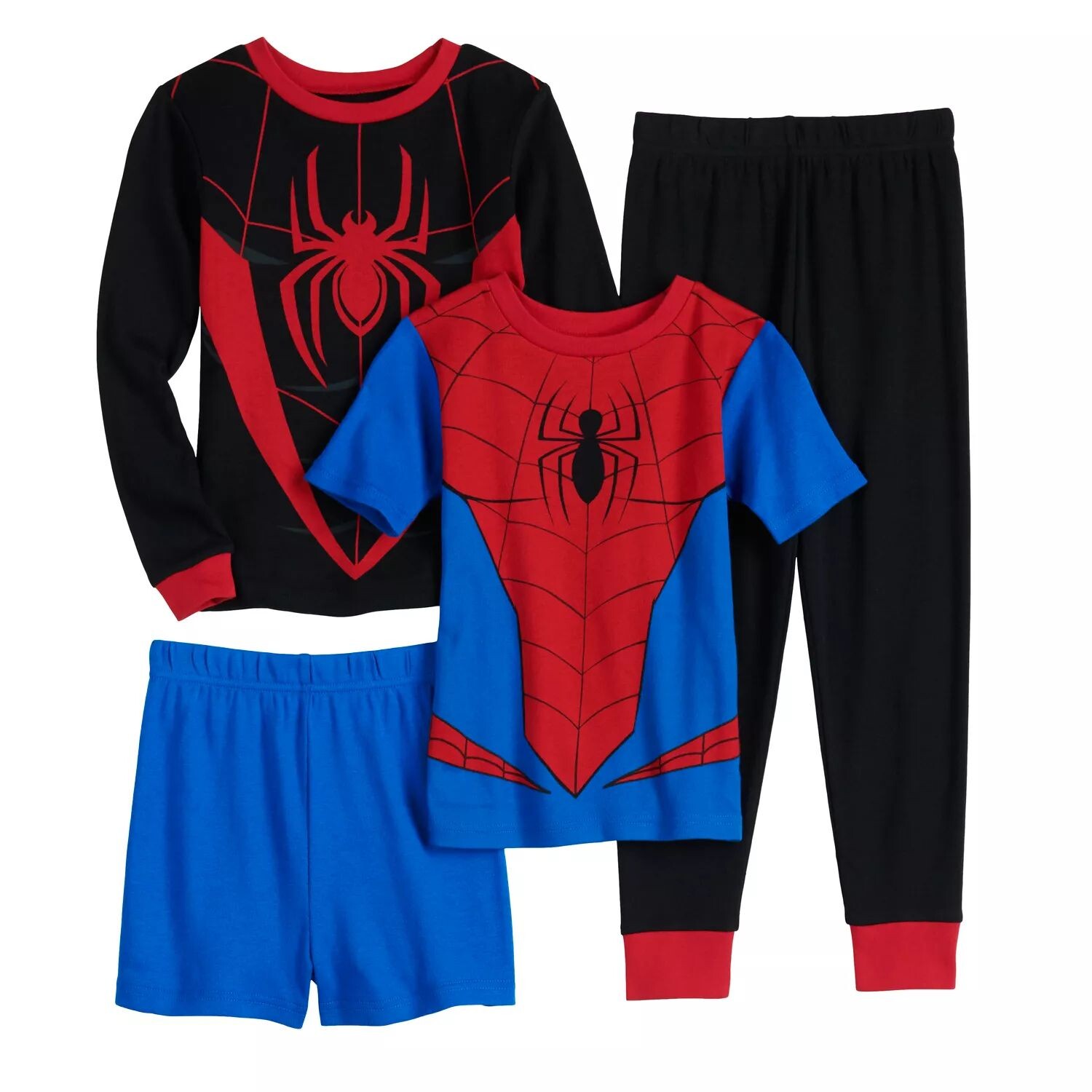 

Пижамный комплект с верхом и низом Marvel Spider-Man для мальчиков 4–10 лет Licensed Character