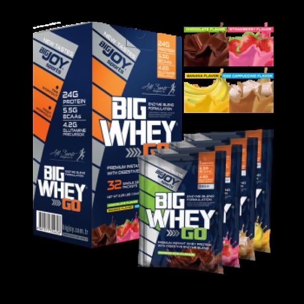 

BigJoy Sports BigWhey Go Whey Protein 32 Chassis 4 Mix Mix