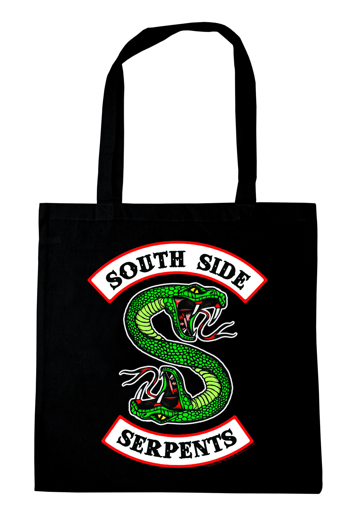 Сумка через плечо Logoshirt Stofftasche Riverdale South Side Serpent, черный коврик придверный riverdale join the south side serpents