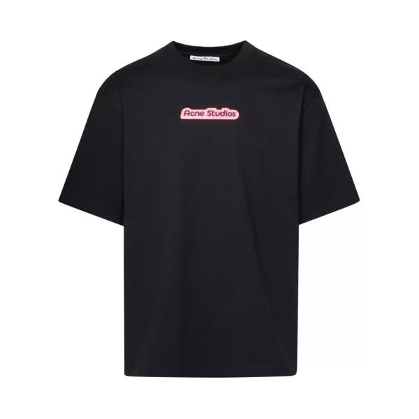 

Футболка cotton t-shirt Acne Studios, черный