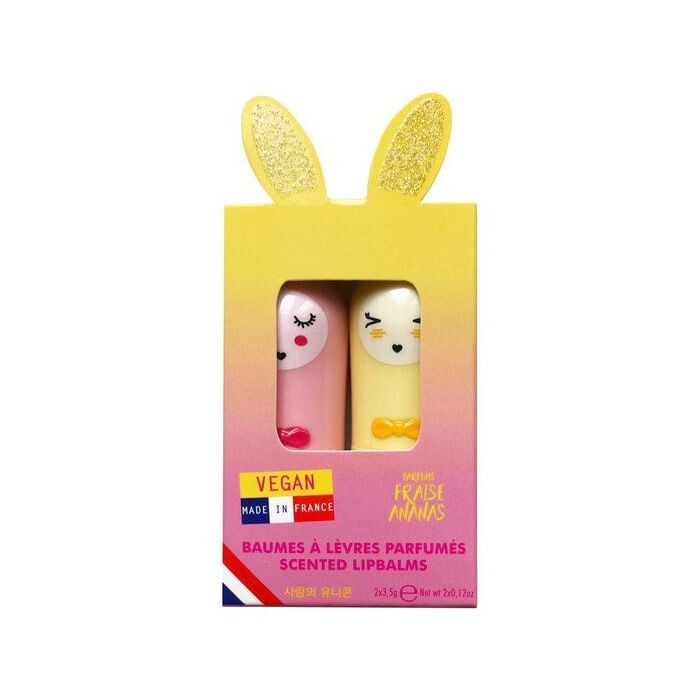 

Набор косметики Set Bálsamo de Labios Perfumados Ananas Inuwet, Multicolor