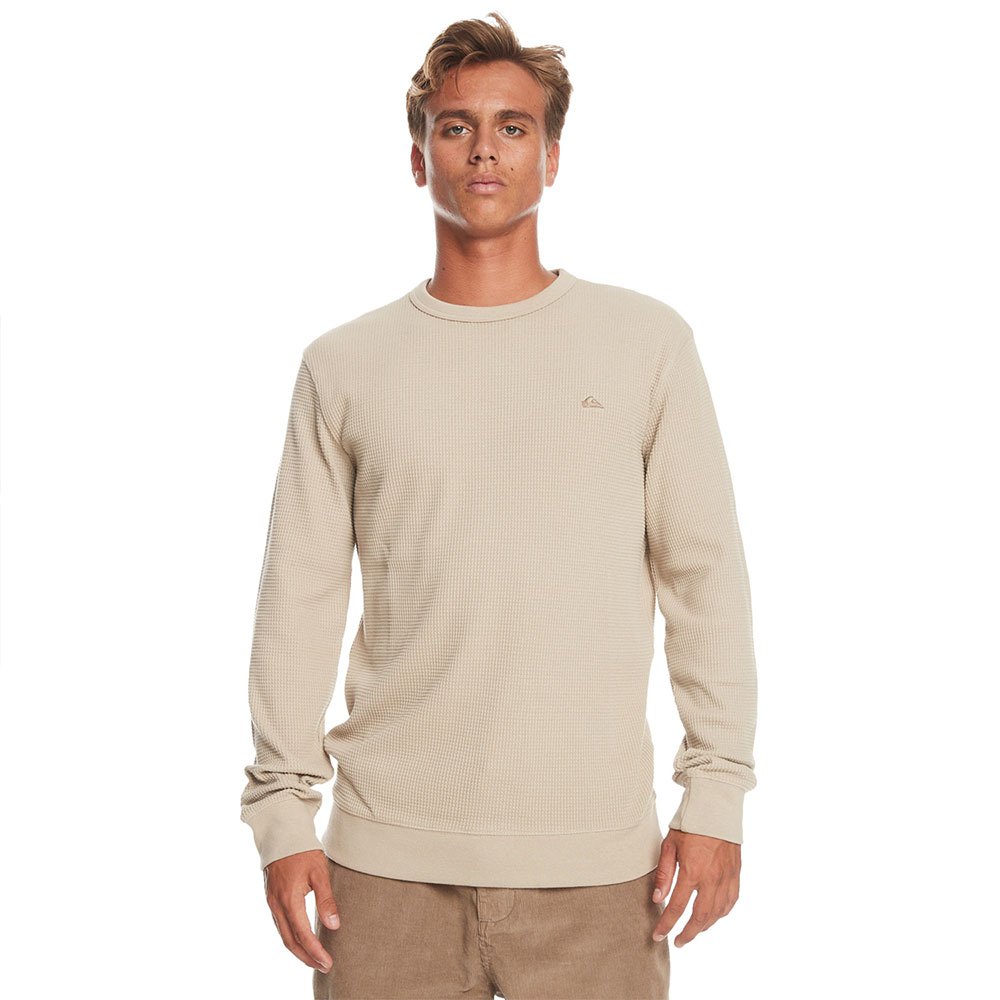 

Свитер Quiksilver Flanders Waffle Crew Crew Neck, бежевый