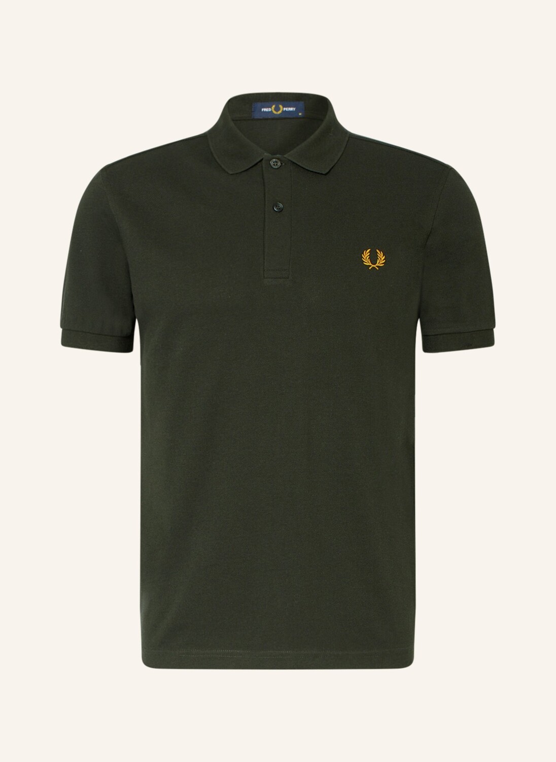 

Рубашка поло FRED PERRY Piqué M6000 Slim Fit, темно-зеленый
