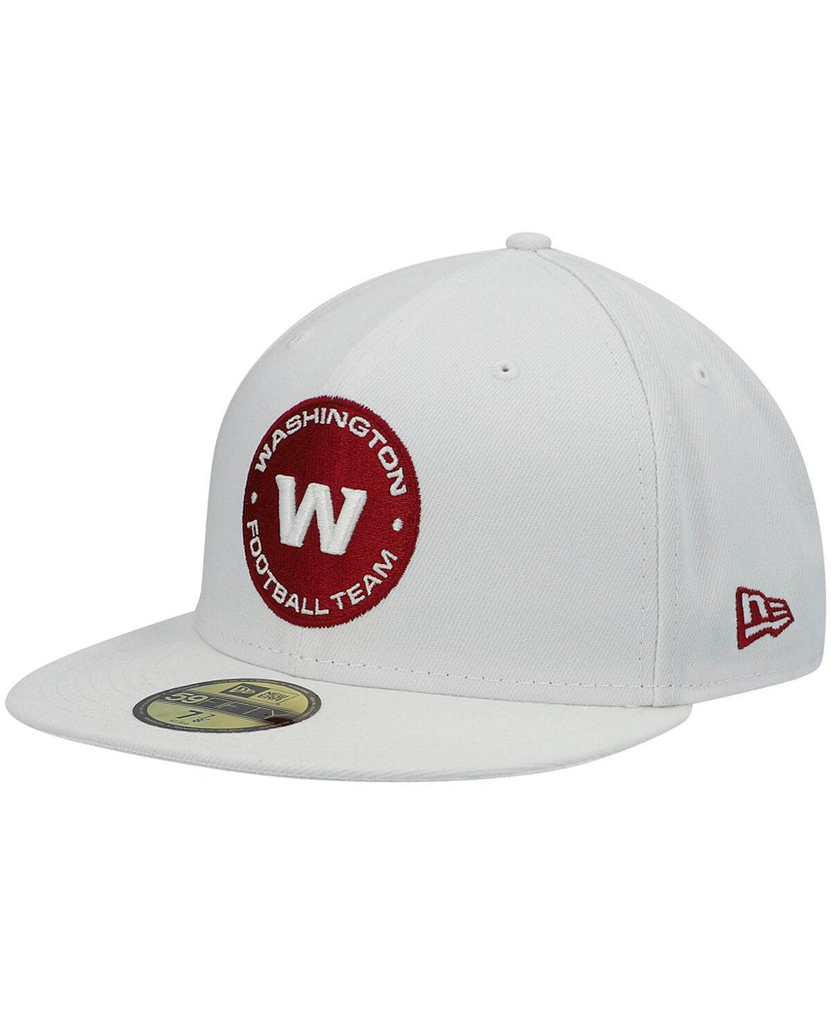 

Мужская белая бейсболка Washington Football Team с альтернативным логотипом Essential 59FIFTY приталенная кепка New Era