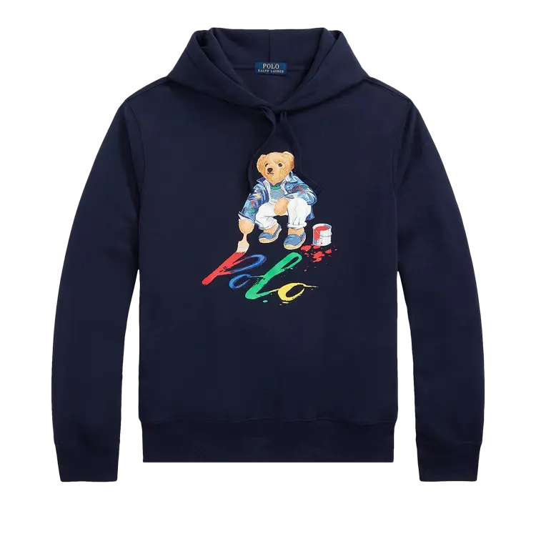 

Худи Polo Ralph Lauren Paint Bear 'Cruise Navy', синий