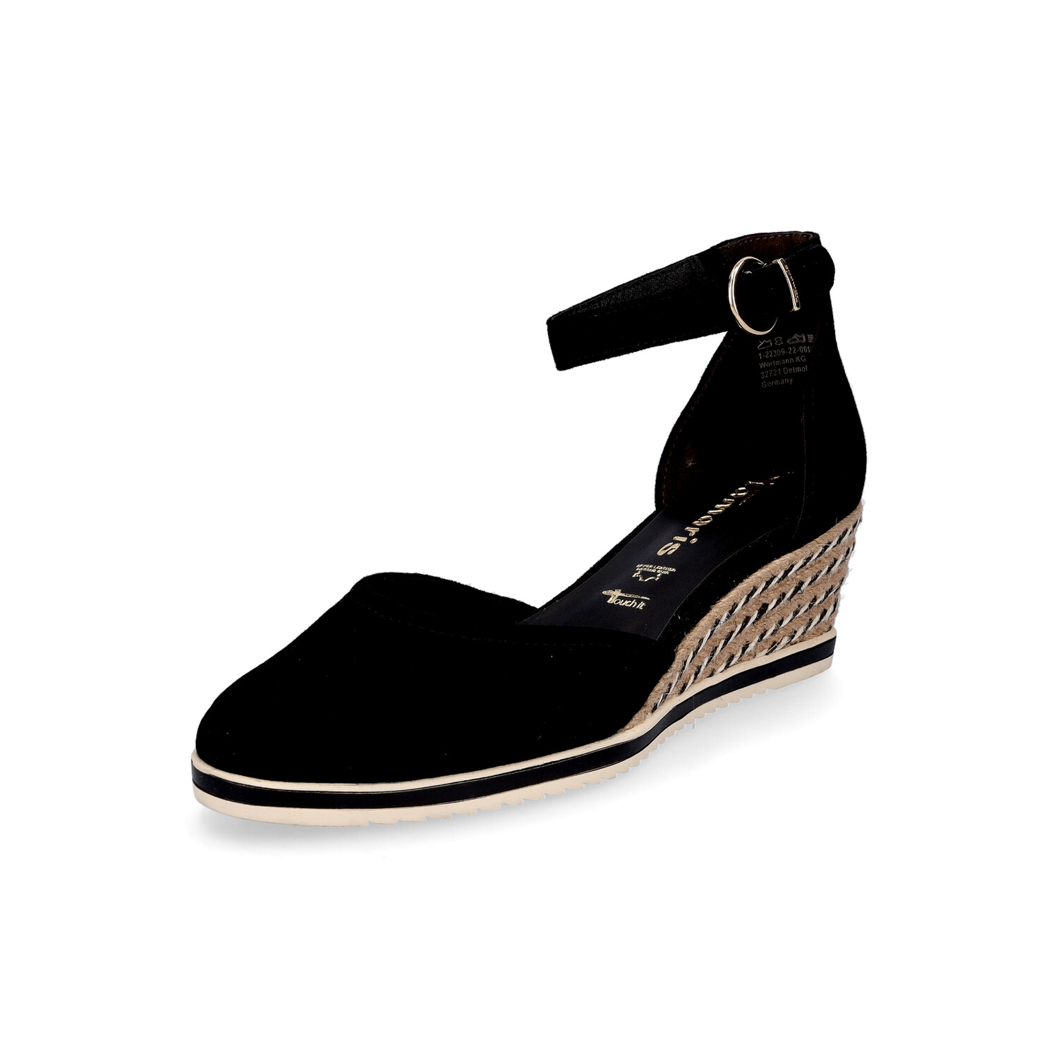 

Сандалии Tamaris Keilsandalette, черный