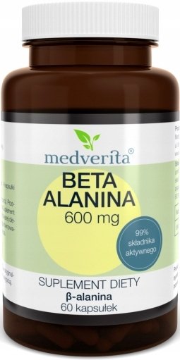 

Medverita, Бета-аланин 600мг 60 капс.