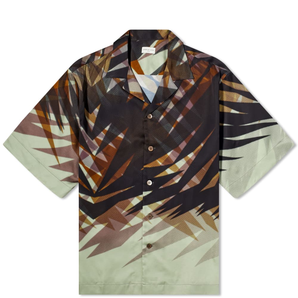 цена Рубашка с принтом Cassi Dries Van Noten, коричневый