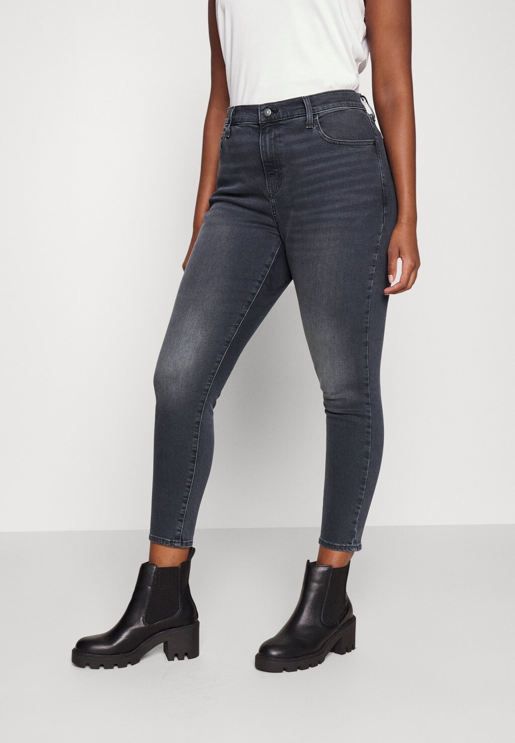 

Джинсы Skinny Fit Levi's 721 Pl Hi Rise Skinny, темно-серый