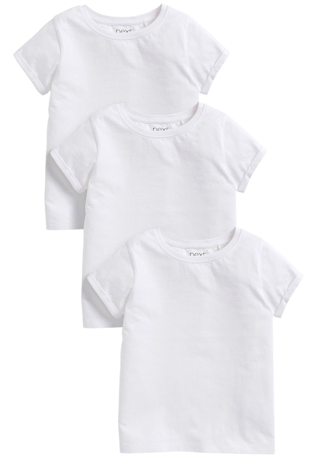 Базовая футболка 3 Пакета Next, белый