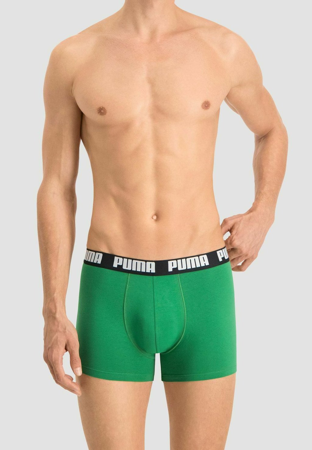 Трусики 4ER PACK Puma, цвет amazon green