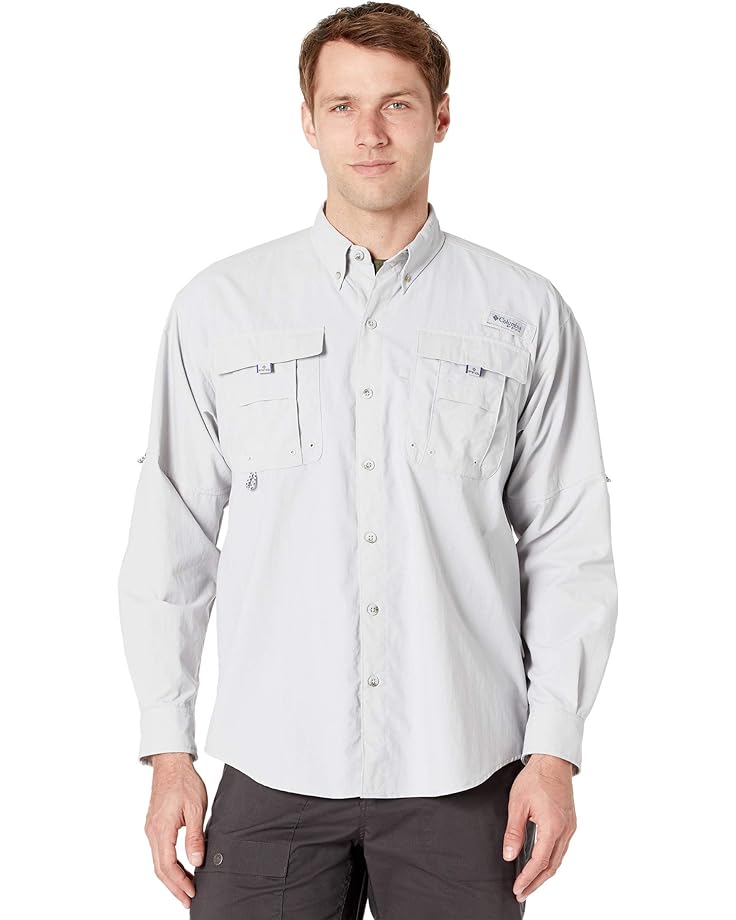 Рубашка Columbia Bahama II Long Sleeve, цвет Cool Grey