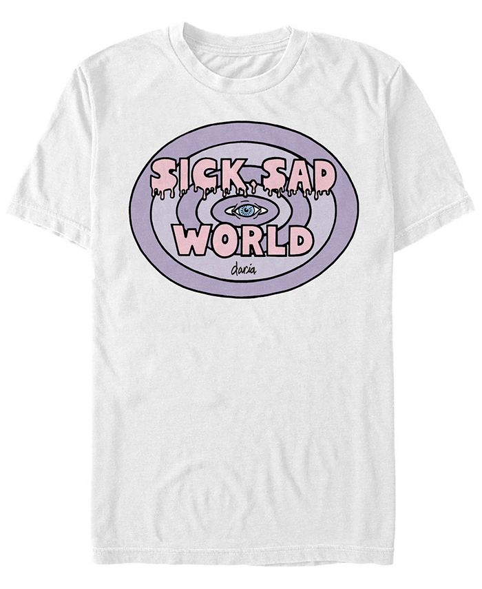 Мужская футболка с коротким рукавом и логотипом Pastel Sick Sad World Eye Fifth Sun, белый