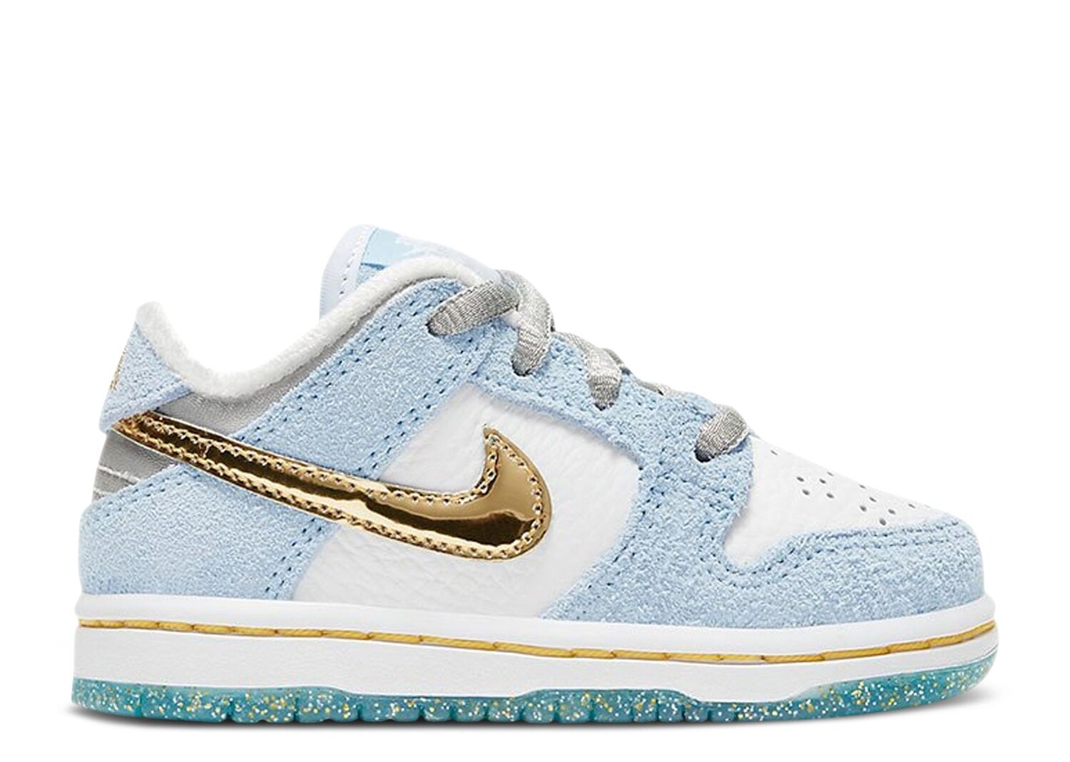 

Кроссовки Nike Sean Cliver X Dunk Low Sb Td 'Holiday Special', синий
