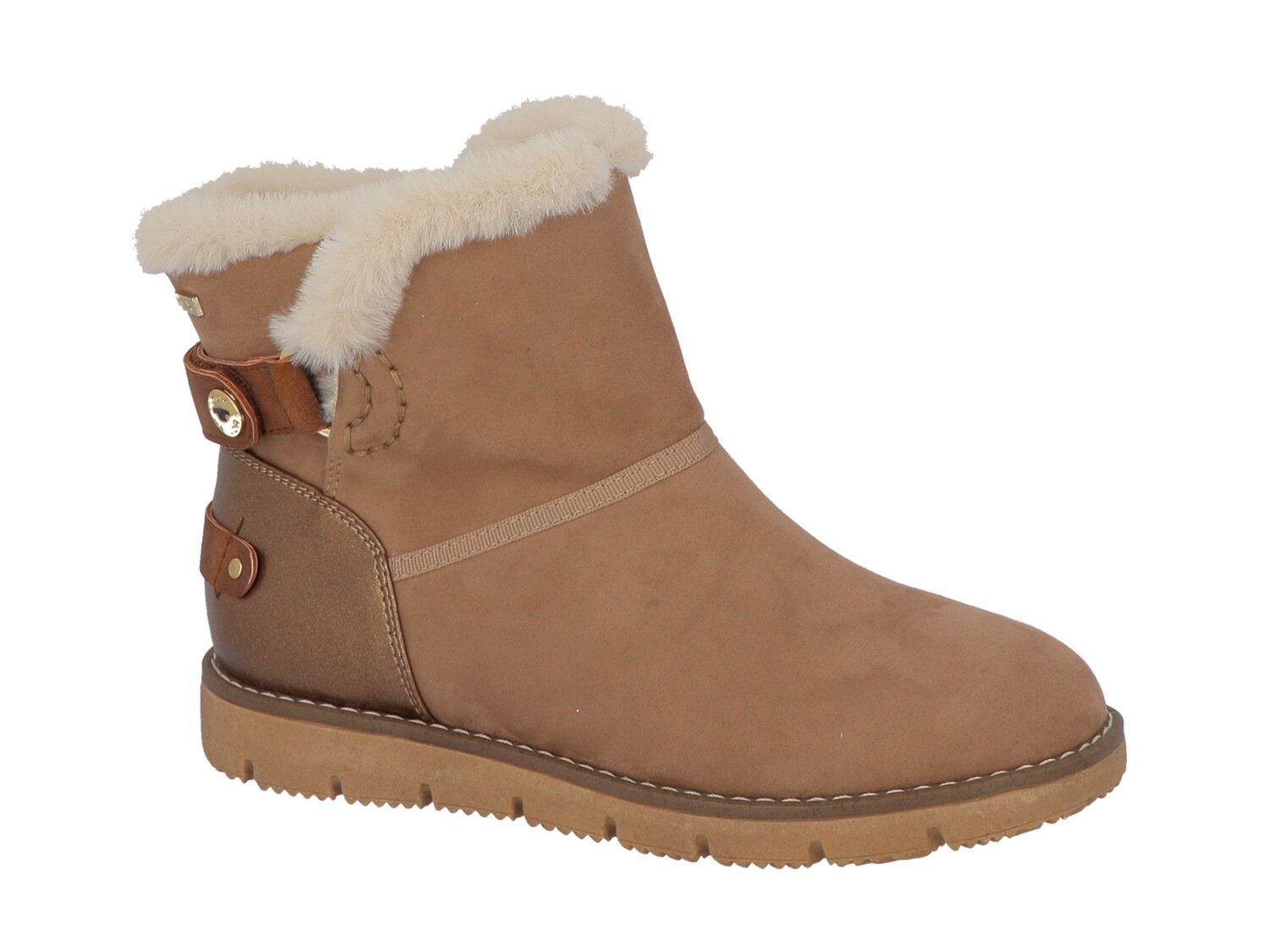 

Ботинки Tom Tailor Stiefel mit Warmfutter, бежевый